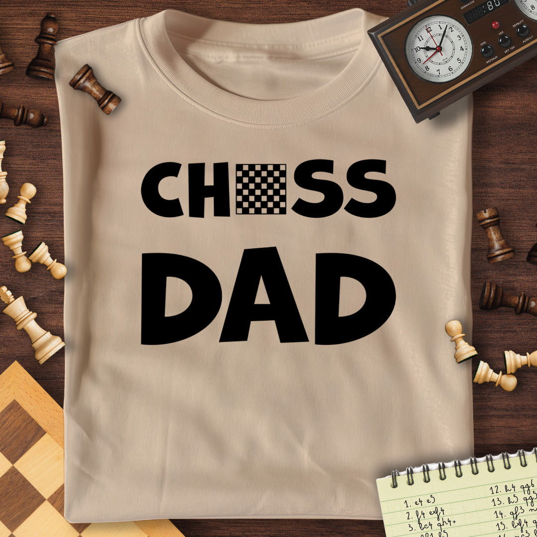 Chess Dad Chessboard T-Shirt
