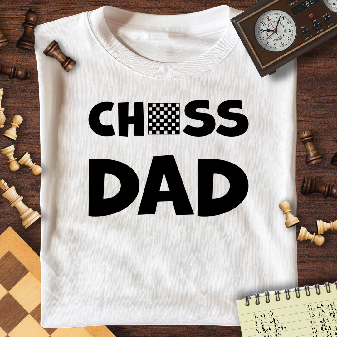 Chess Dad Chessboard T-Shirt