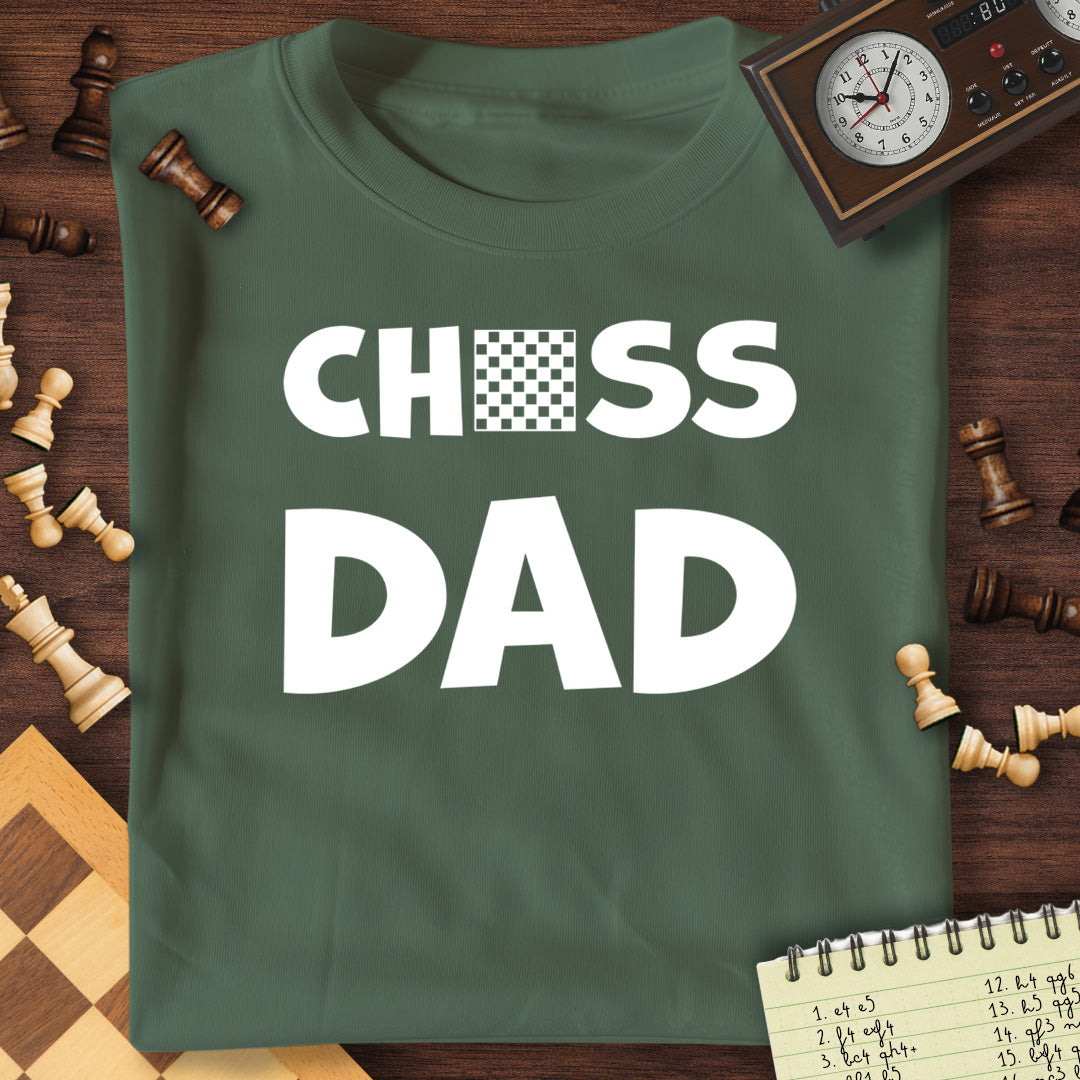 Chess Dad Chessboard T-Shirt