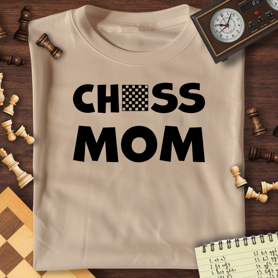 Chess Mom Chessboard T-Shirt