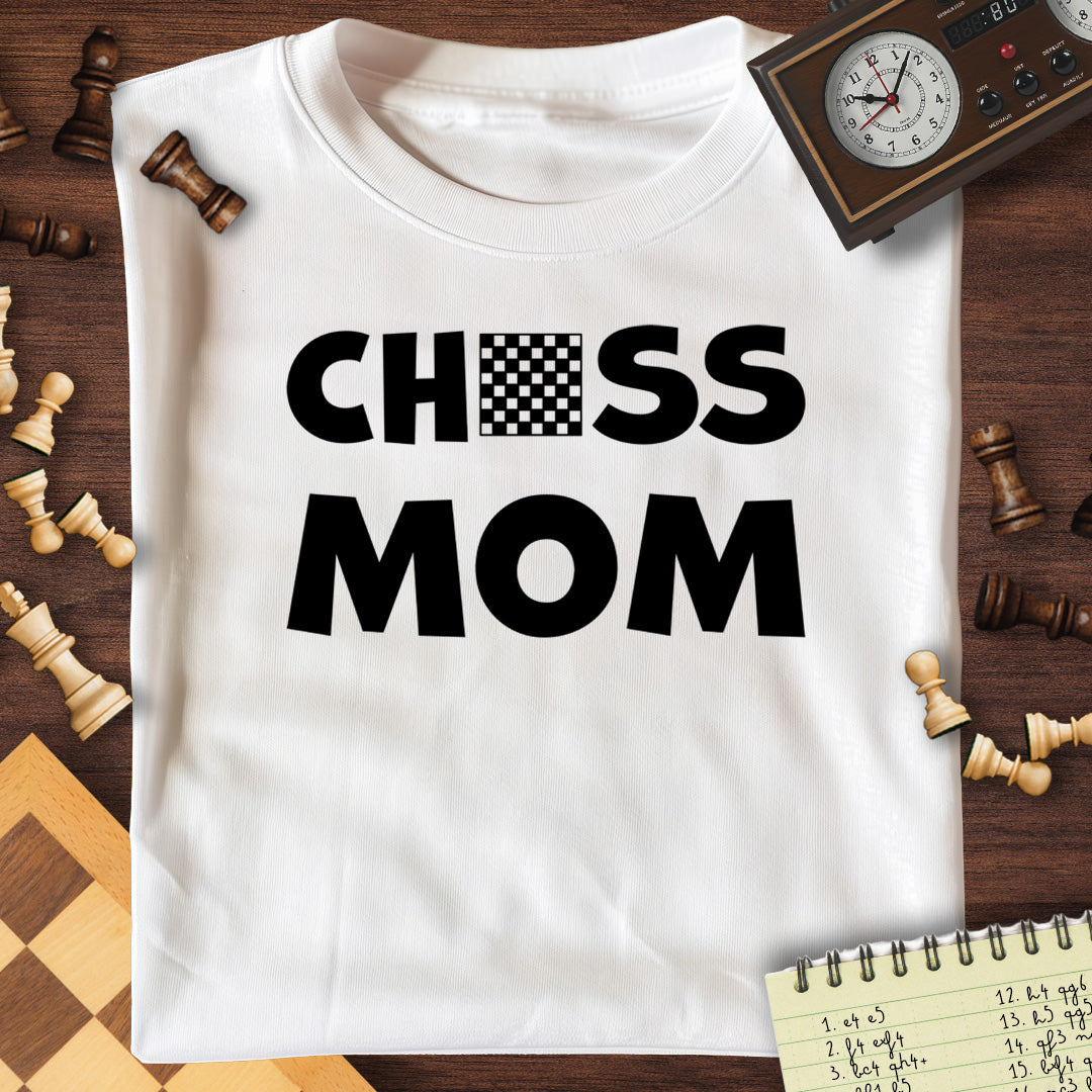 Chess Mom Chessboard T-Shirt