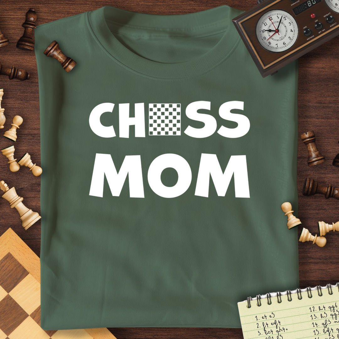 Chess Mom Chessboard T-Shirt