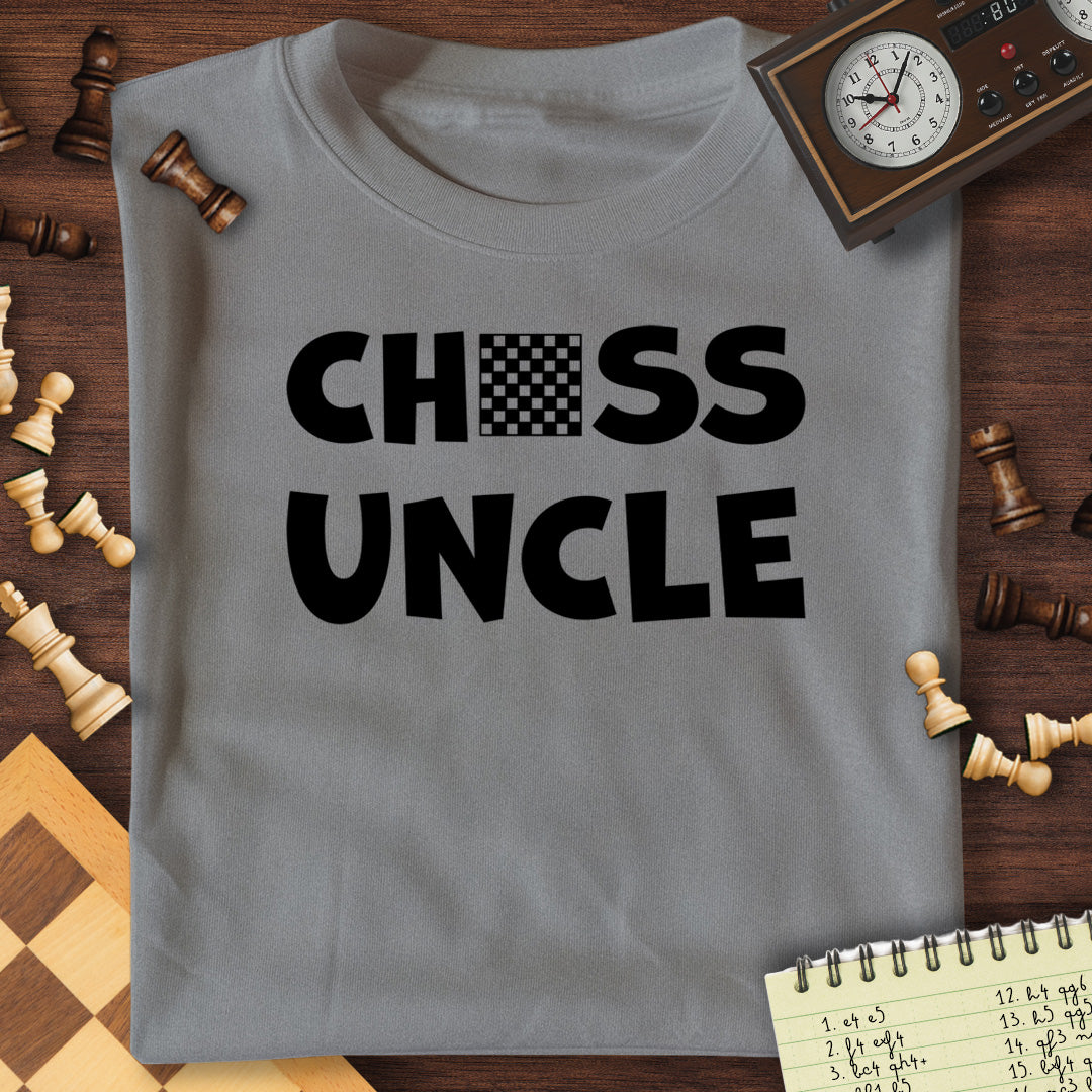 Chess Uncle Chessboard T-Shirt