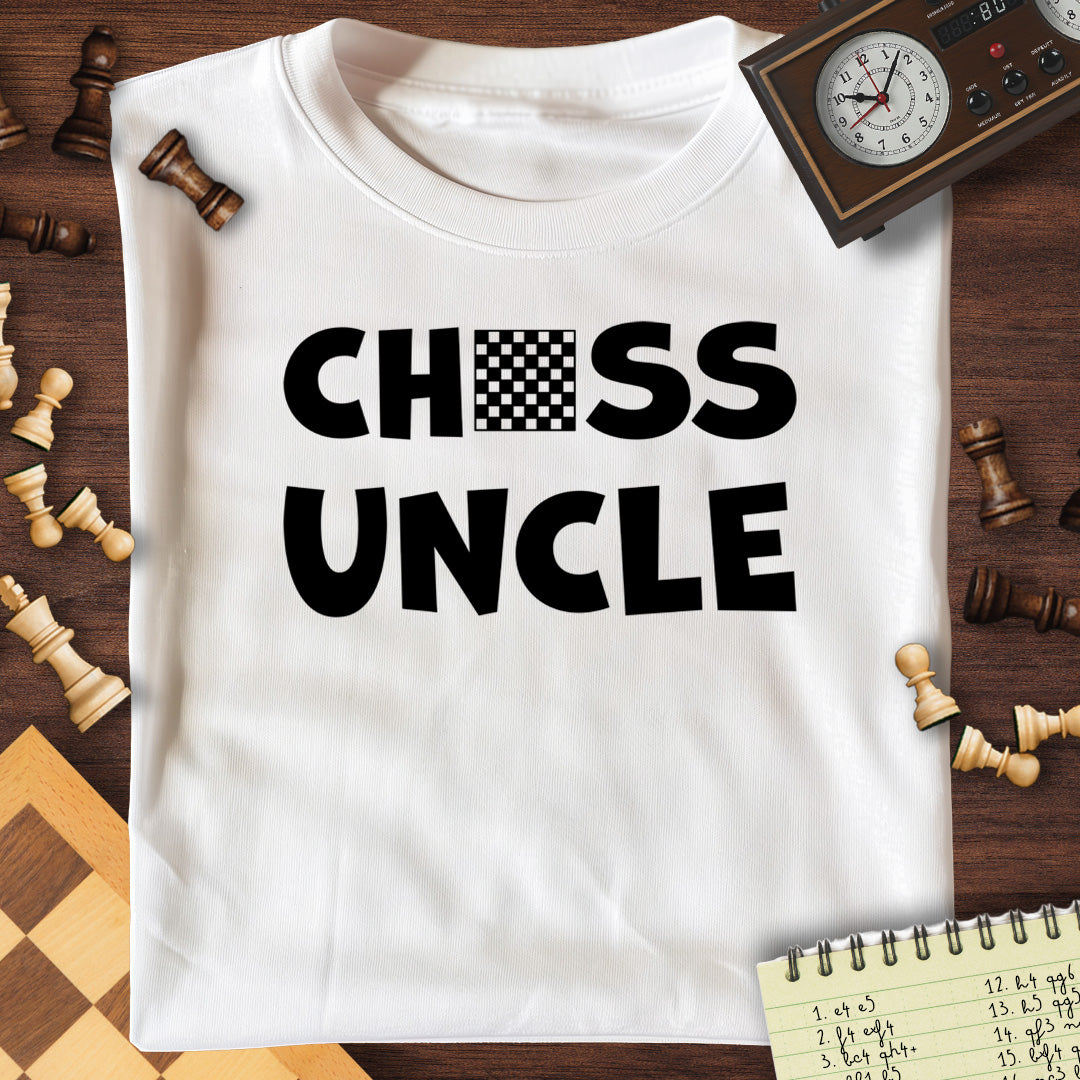 Chess Uncle Chessboard T-Shirt