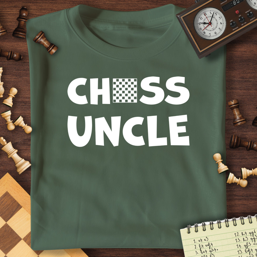 Chess Uncle Chessboard T-Shirt