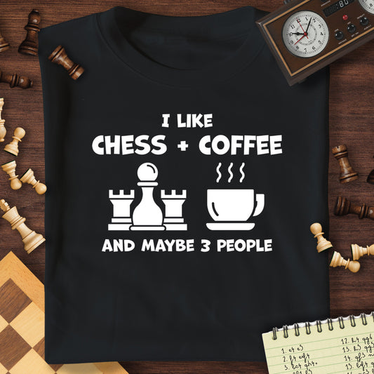 I Like Chess + Coffee T-Shirt