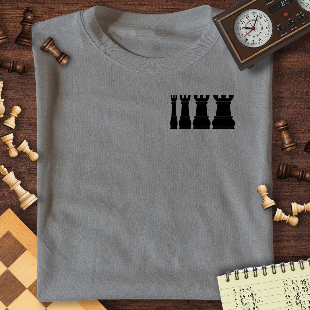 Stretched Rook Patch T-Shirt