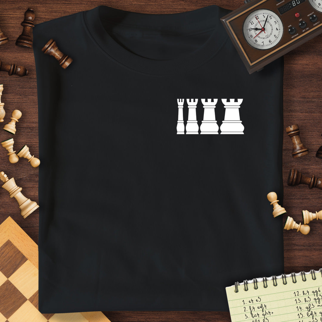 Stretched Rook Patch T-Shirt