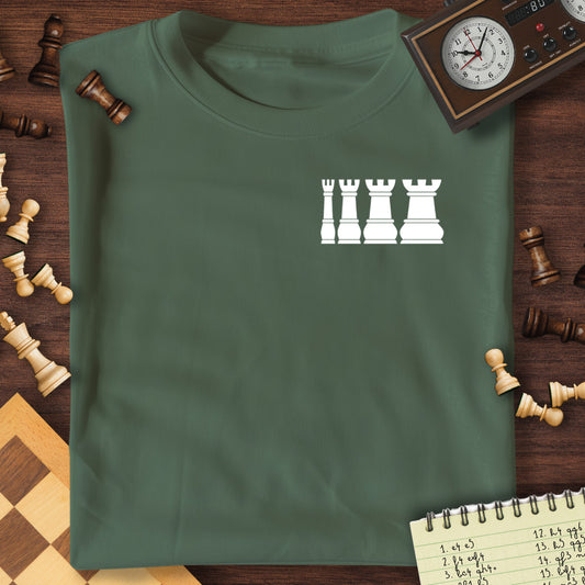 Stretched Rook Patch T-Shirt