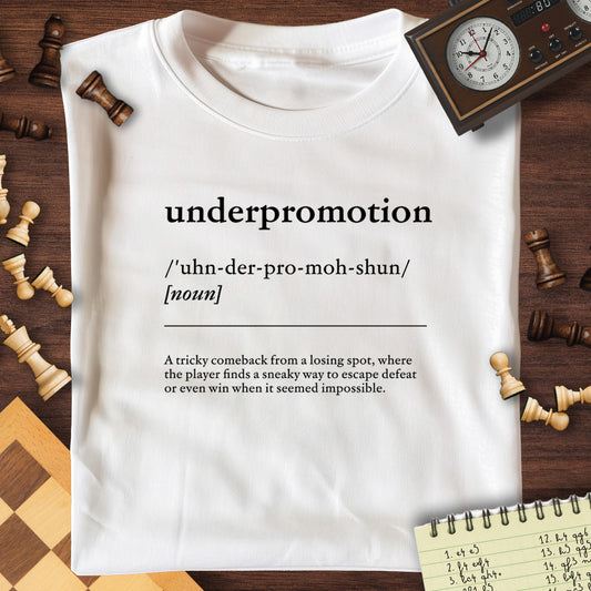 Underpromotion Definition T-Shirt