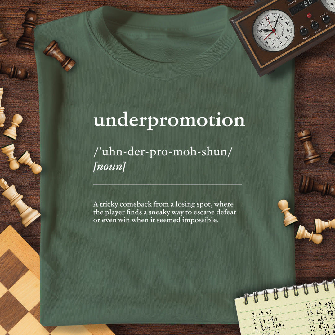 Underpromotion Definition T-Shirt