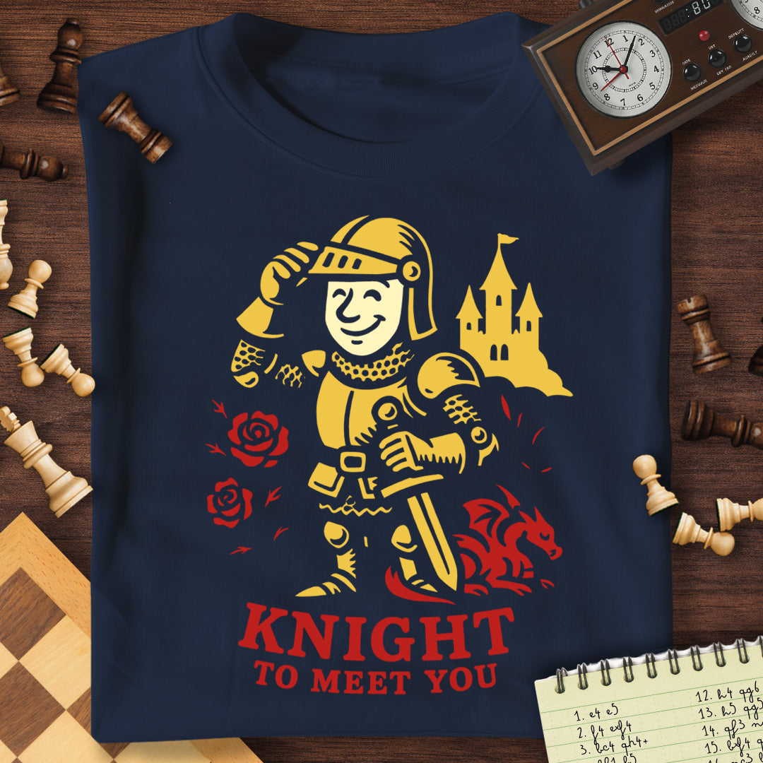 Knight To Meet You Dragon T-Shirt