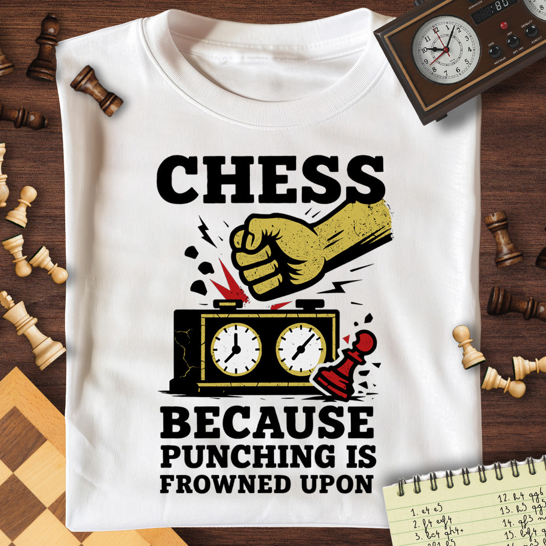 Punching Is Frowned Upon T-Shirt