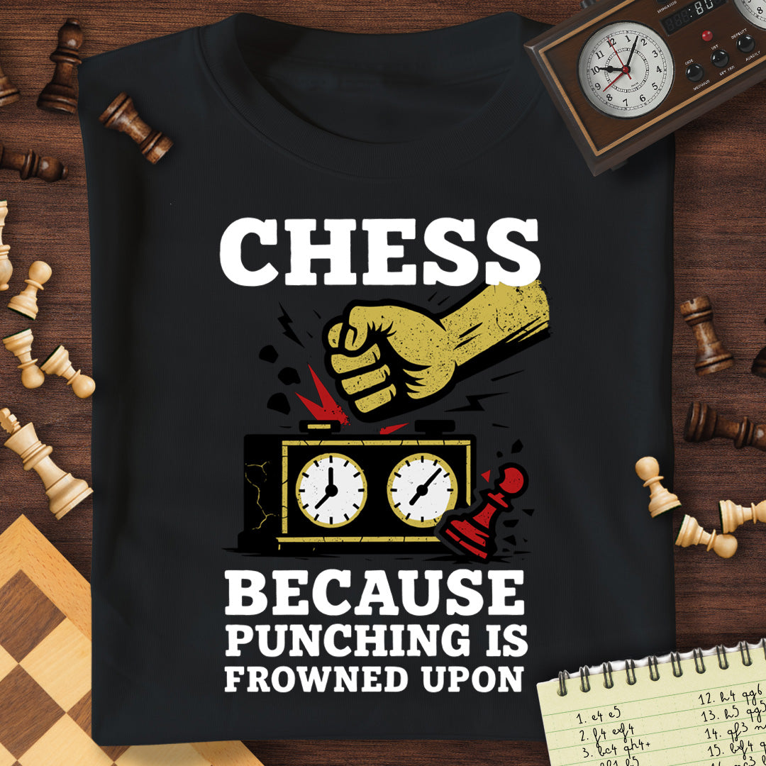 Punching Is Frowned Upon T-Shirt