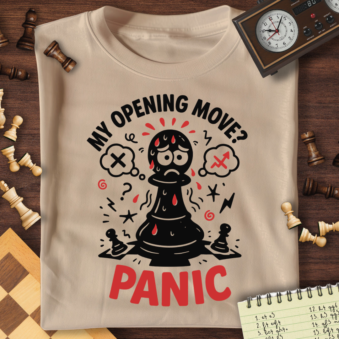Opening Move Panic T-Shirt
