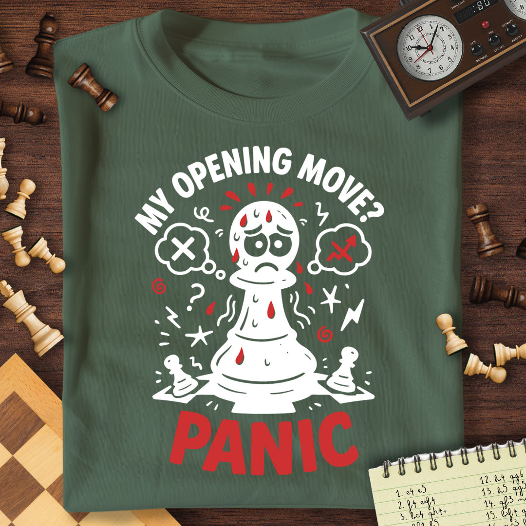 Opening Move Panic T-Shirt