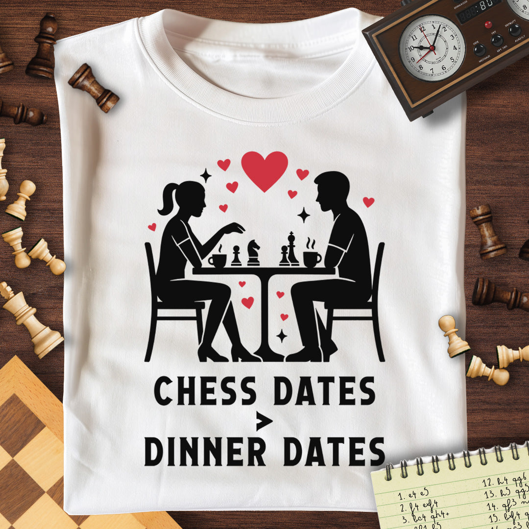 Chess Over Dinner T-Shirt