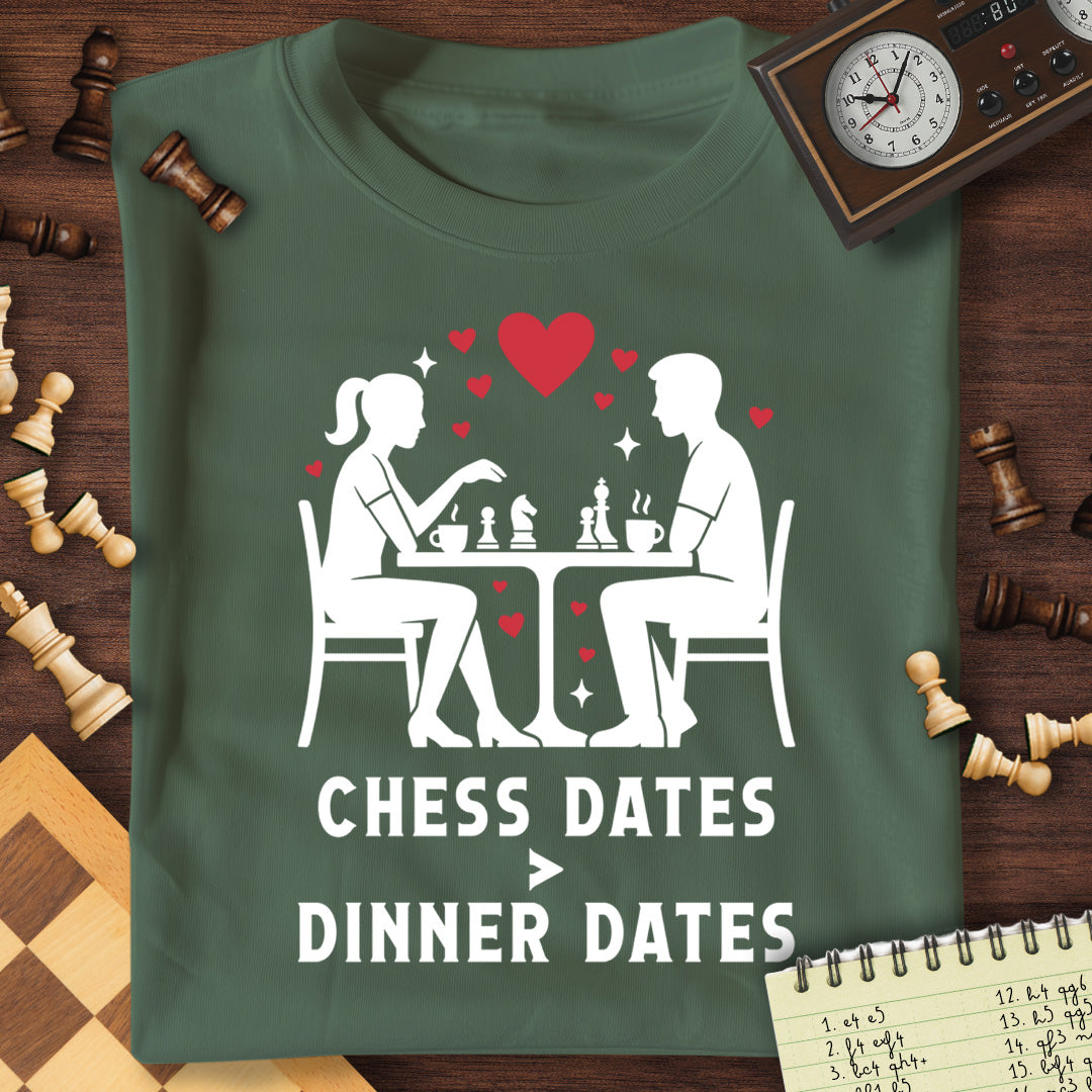 Chess Over Dinner T-Shirt