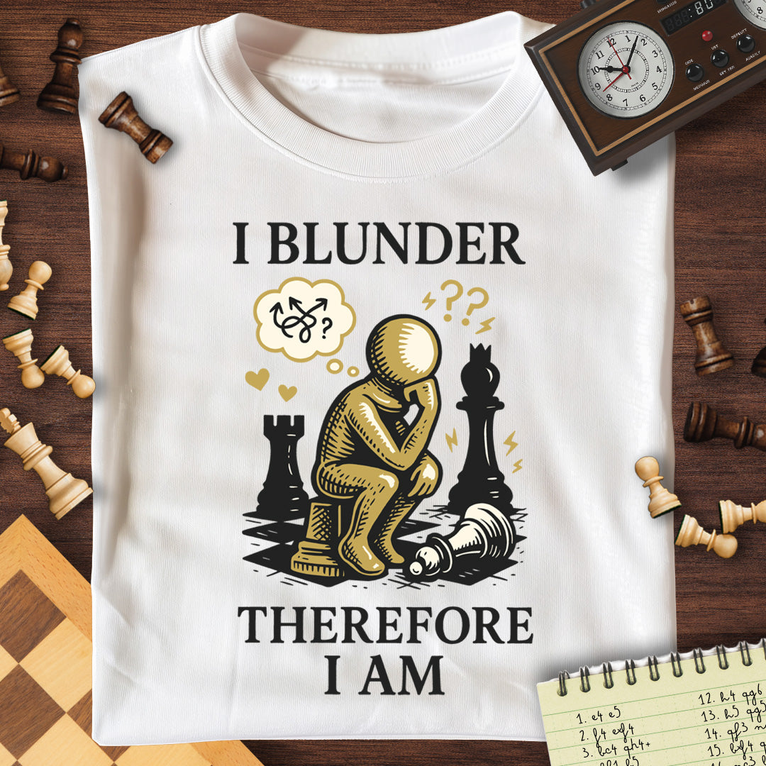 Chess Descartes T-Shirt