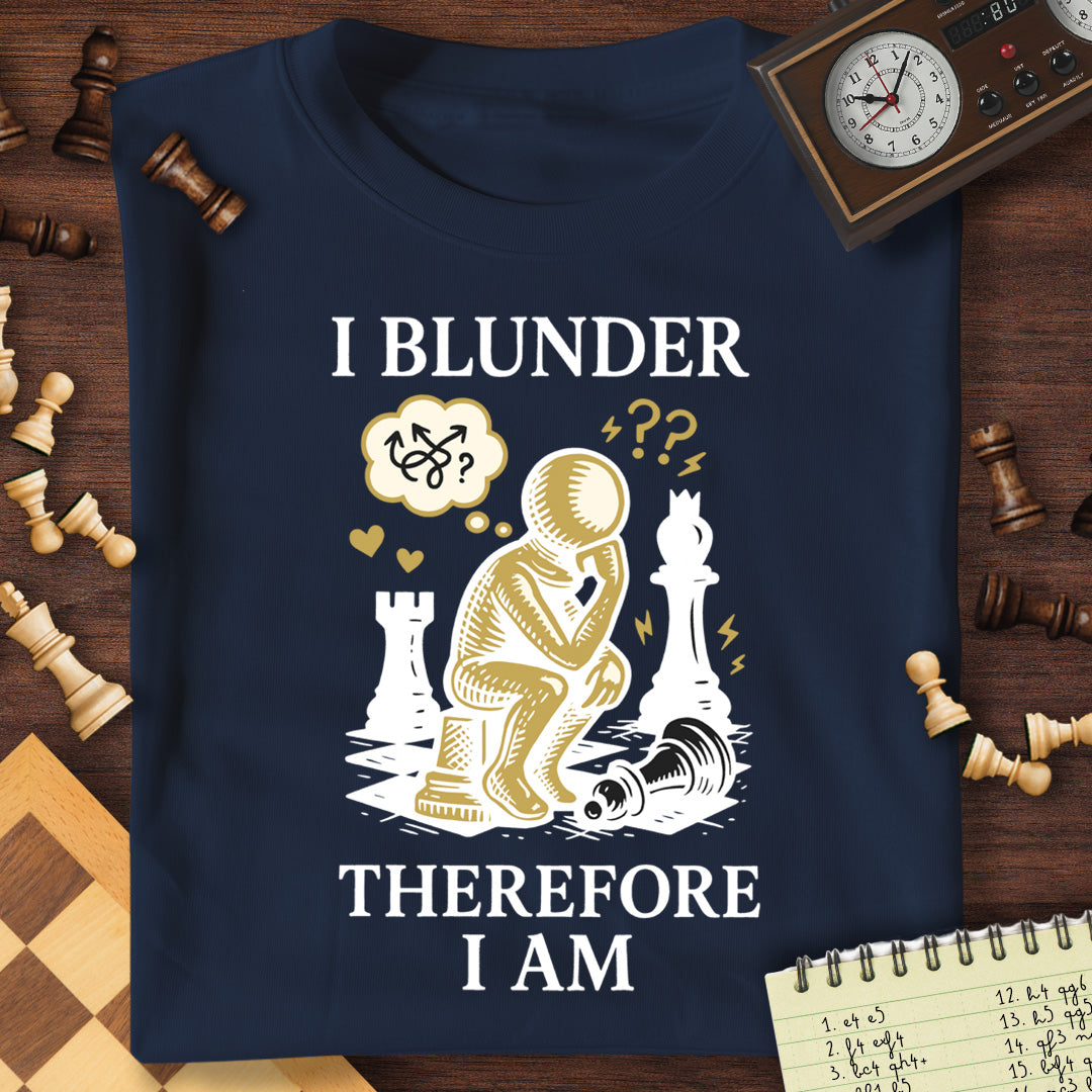 Chess Descartes T-Shirt