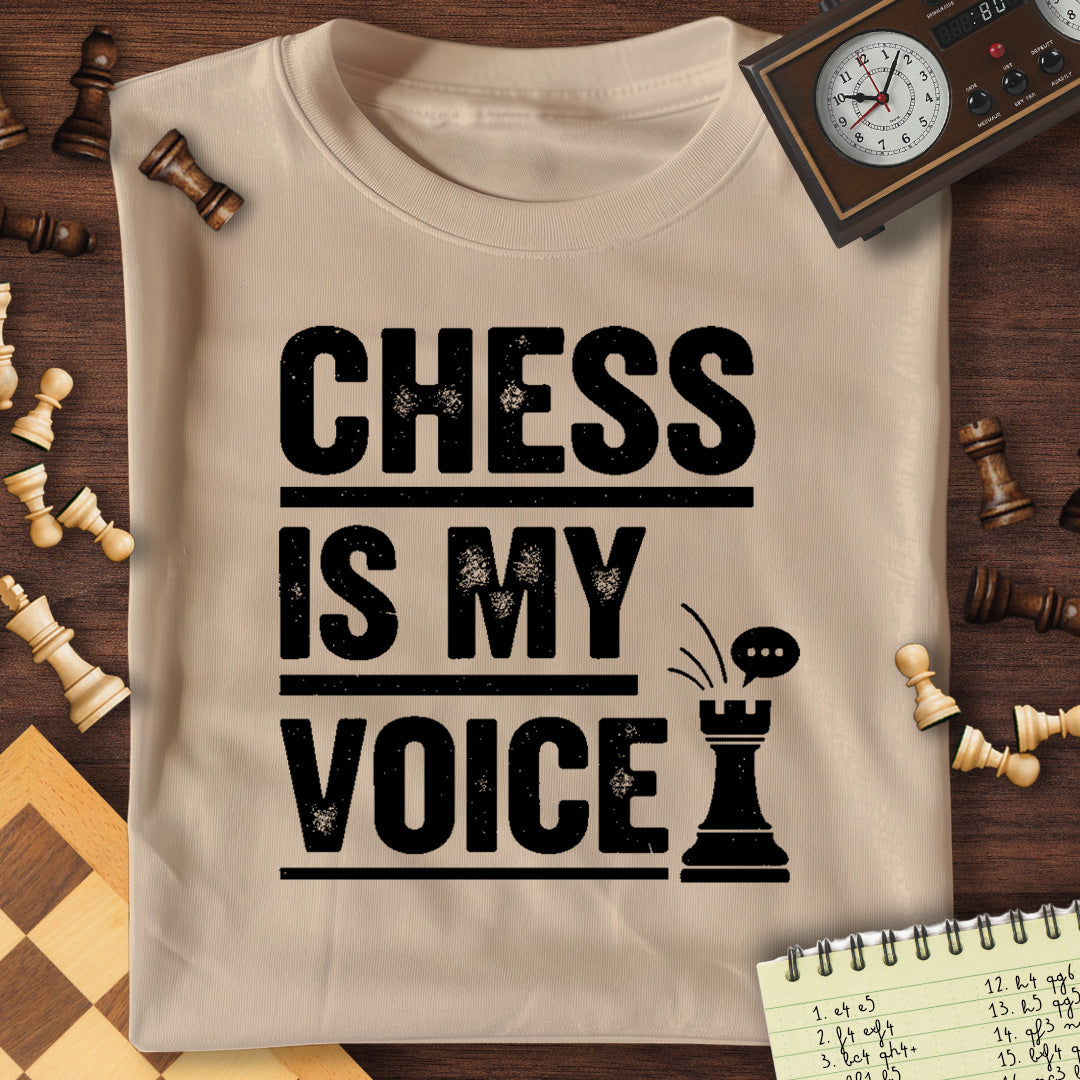 Chess Is My Voice T-Shirt