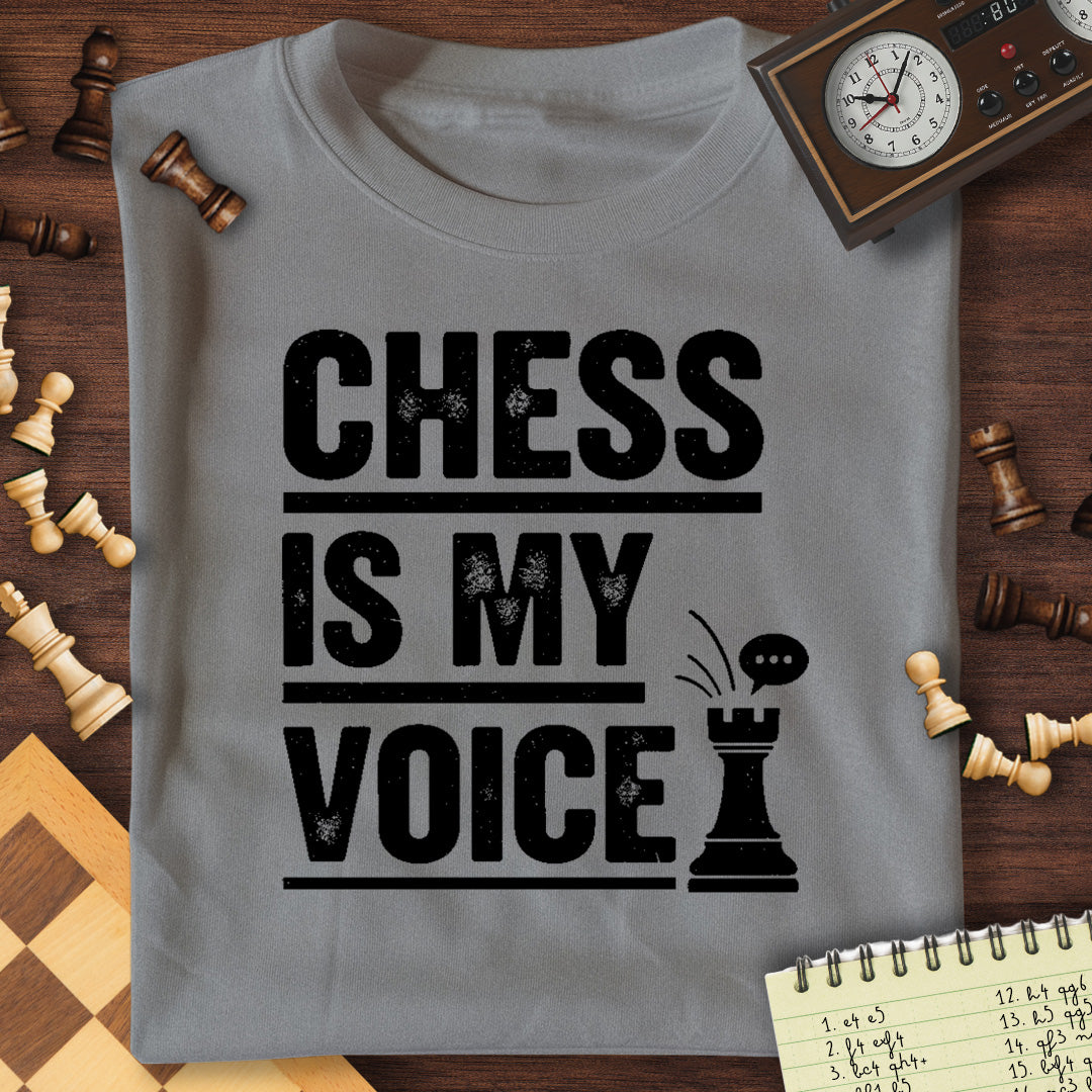 Chess Is My Voice T-Shirt