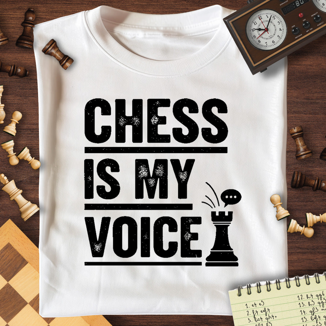 Chess Is My Voice T-Shirt