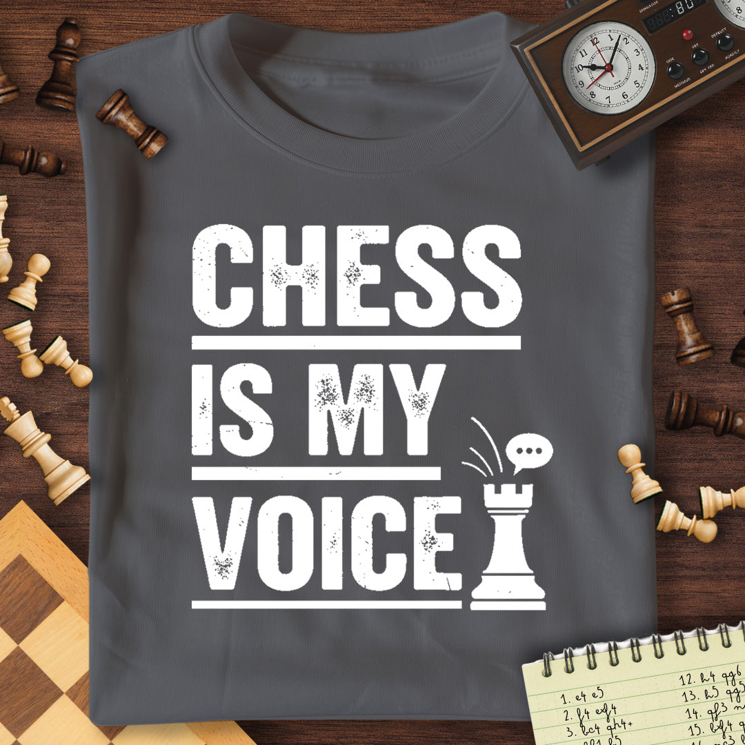 Chess Is My Voice T-Shirt