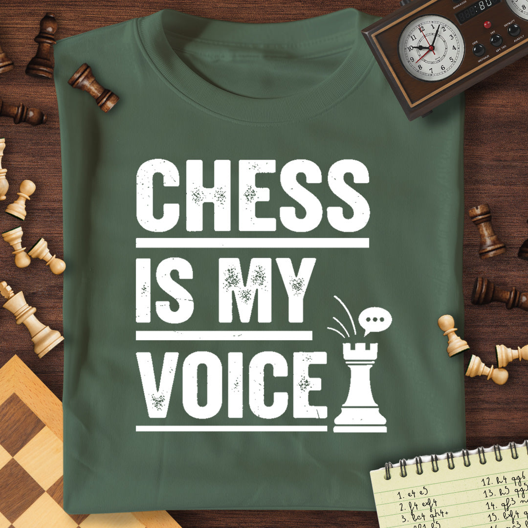 Chess Is My Voice T-Shirt