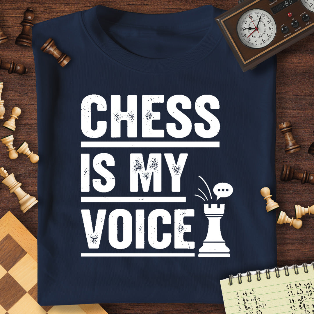 Chess Is My Voice T-Shirt