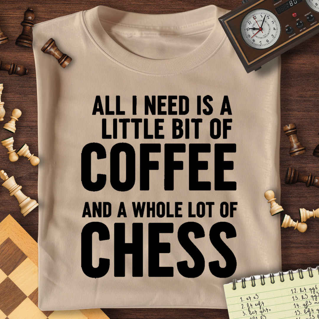 Bit Of Coffee & Chess T-Shirt