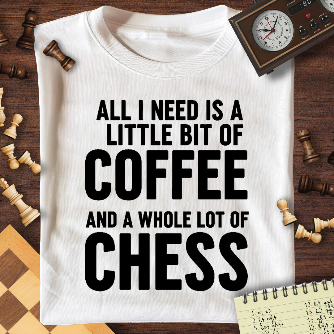 Bit Of Coffee & Chess T-Shirt