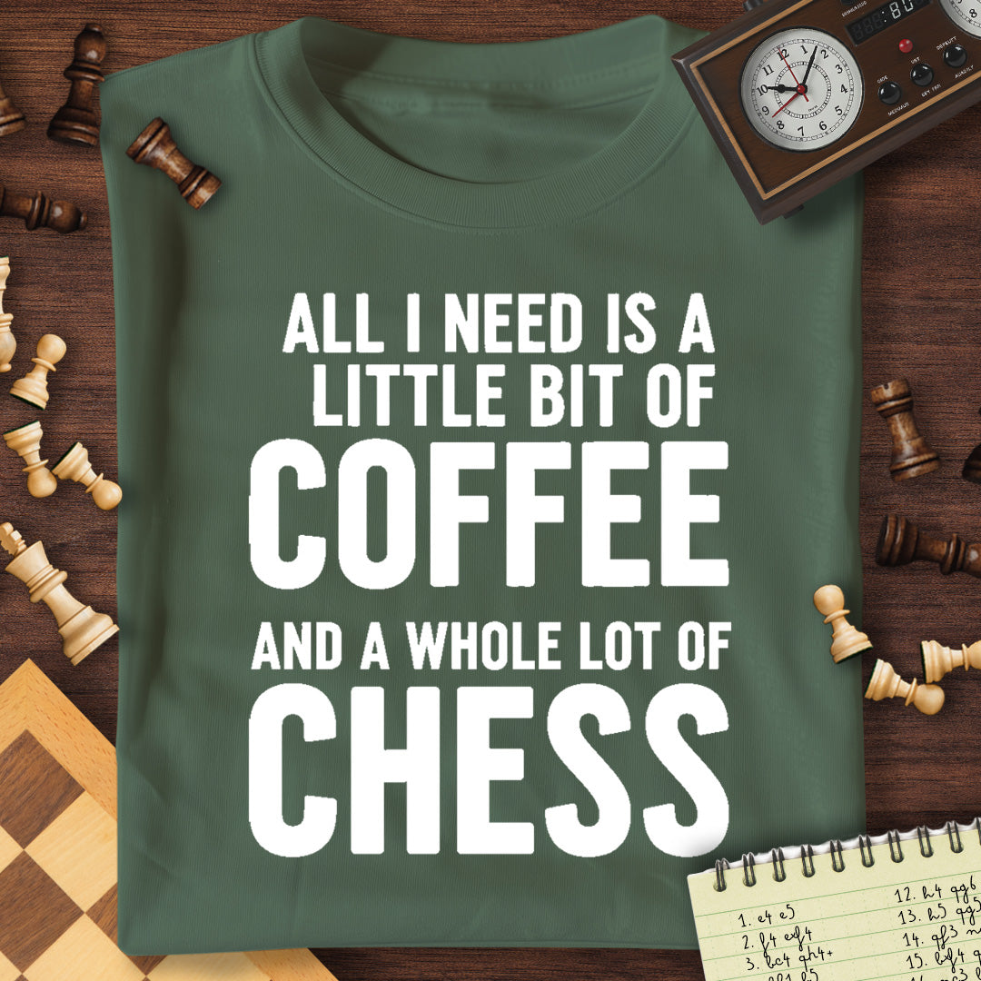 Bit Of Coffee & Chess T-Shirt