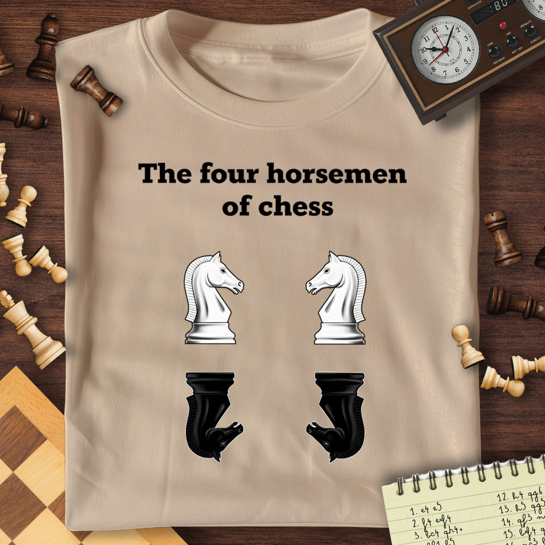 Four Horsemen Of Chess T-Shirt