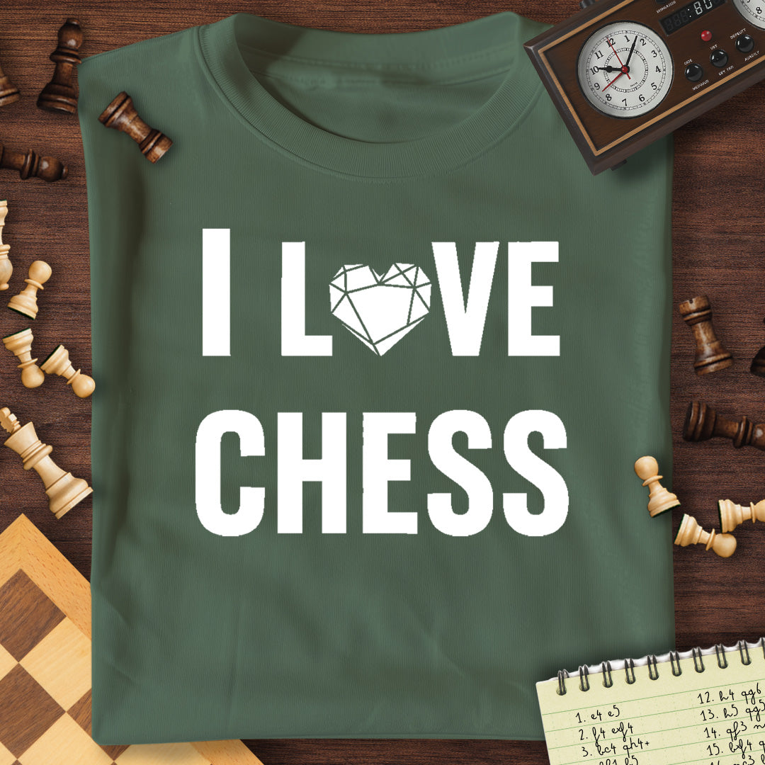 I Love Chess T-Shirt