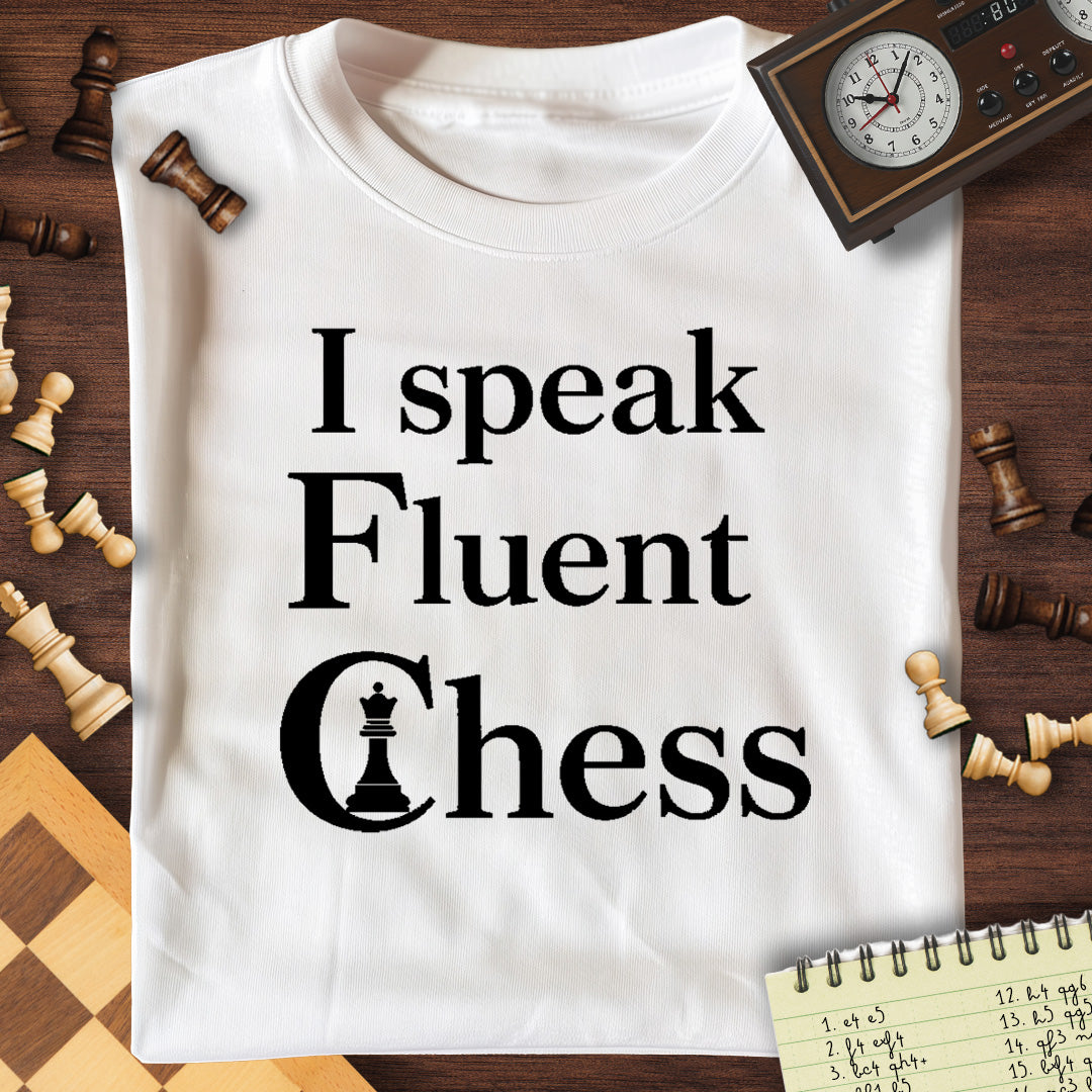I Speak Fluent Chess T-Shirt