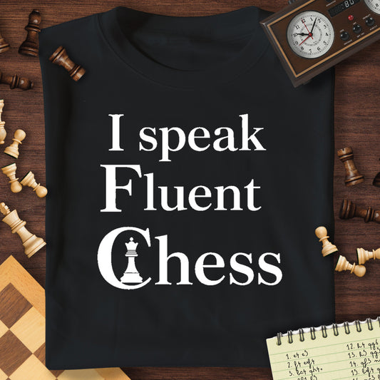 I Speak Fluent Chess T-Shirt