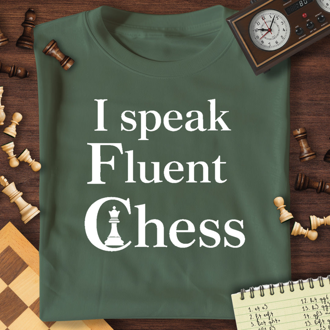 I Speak Fluent Chess T-Shirt