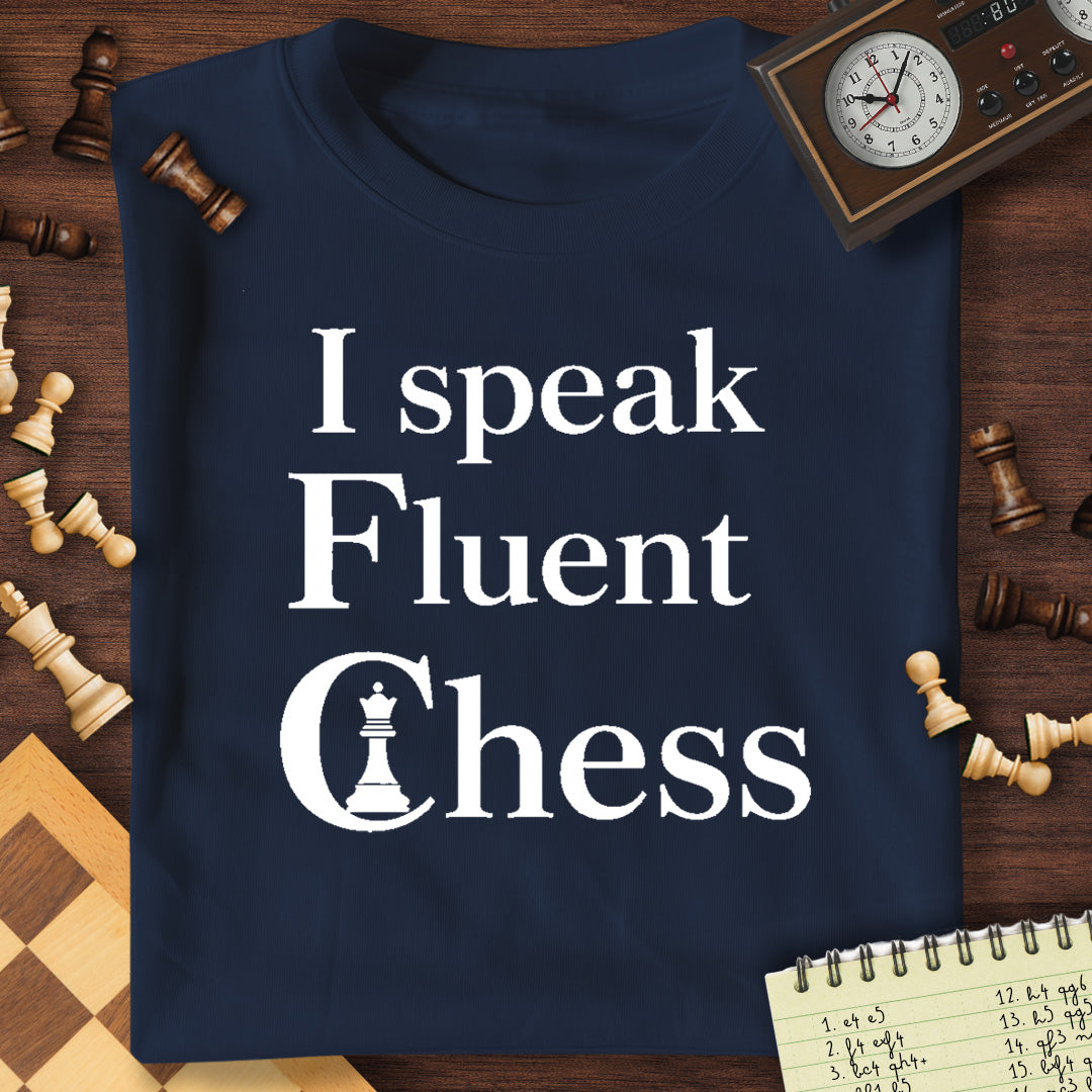I Speak Fluent Chess T-Shirt