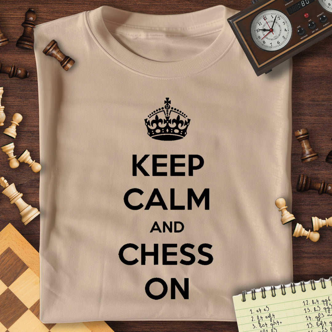 Keep Calm & Chess On T-Shirt