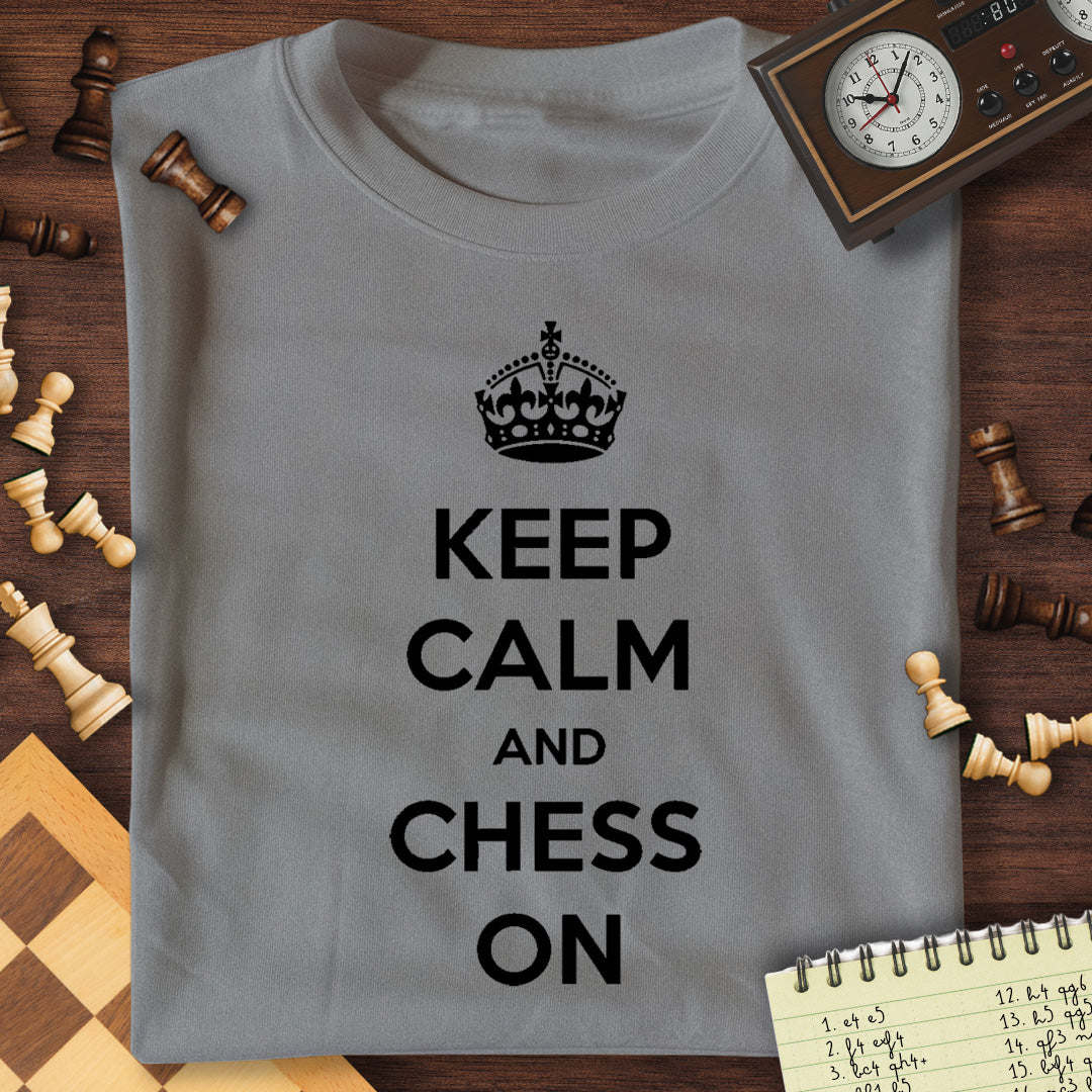 Keep Calm & Chess On T-Shirt