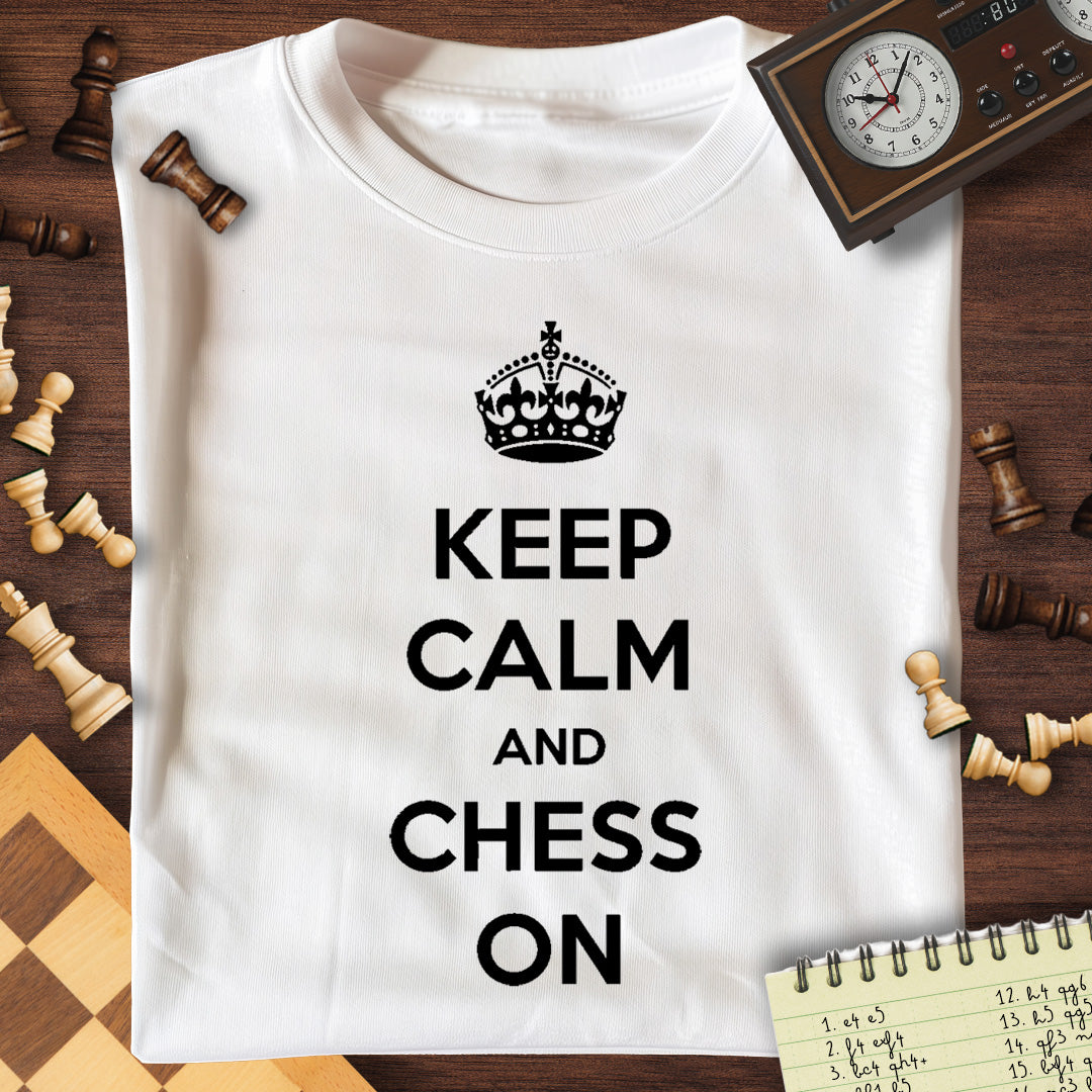 Keep Calm & Chess On T-Shirt
