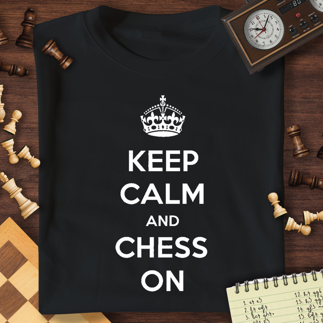 Keep Calm & Chess On T-Shirt