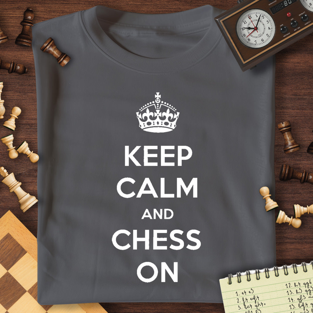 Keep Calm & Chess On T-Shirt