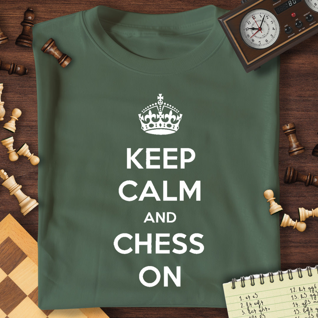 Keep Calm & Chess On T-Shirt