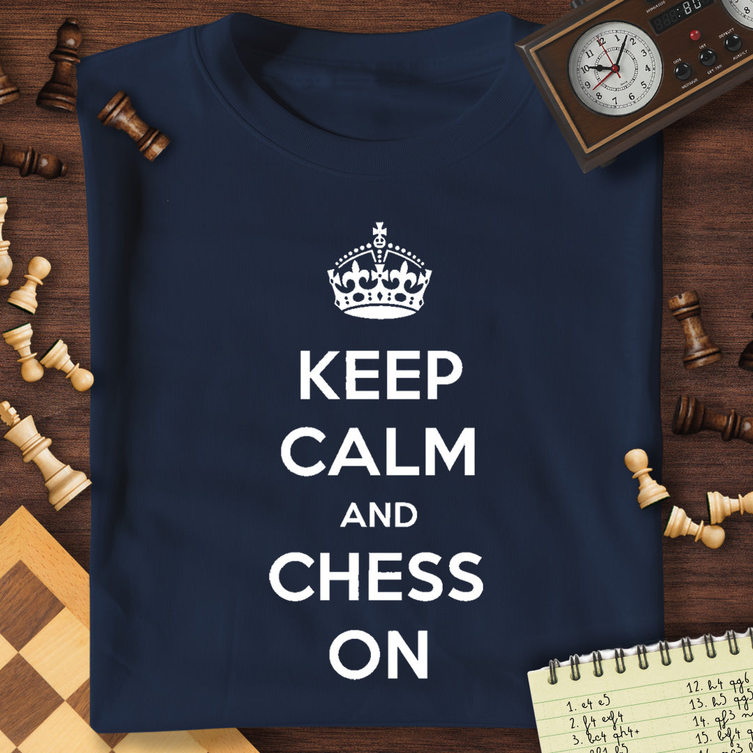 Keep Calm & Chess On T-Shirt