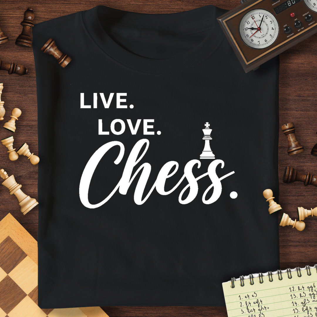 Live Love Chess T-Shirt