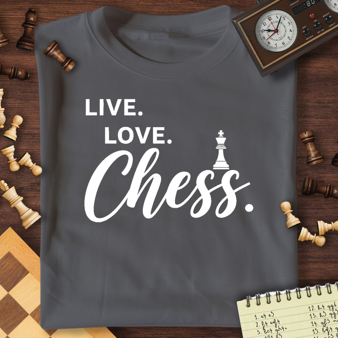 Live Love Chess T-Shirt