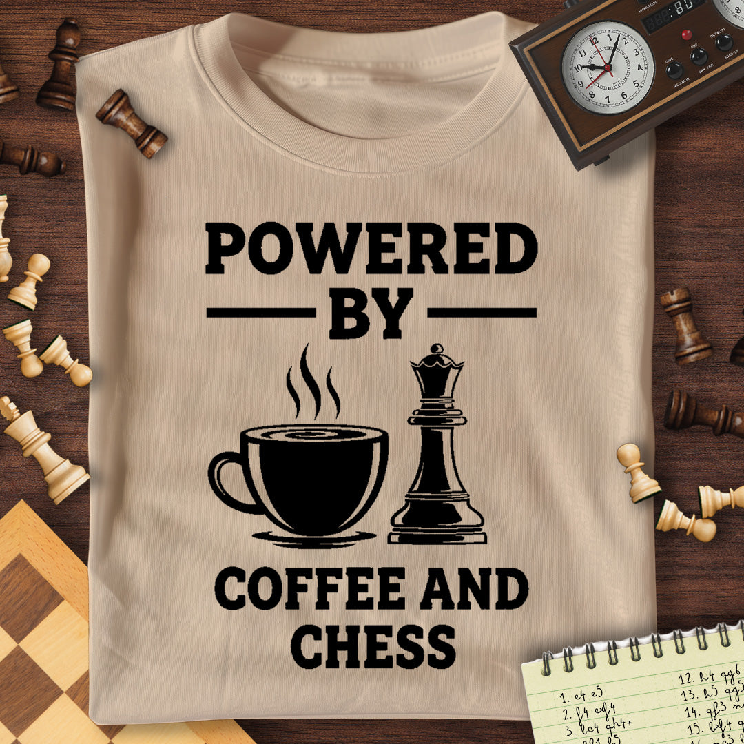 Powered By Coffee & Chess T-Shirt