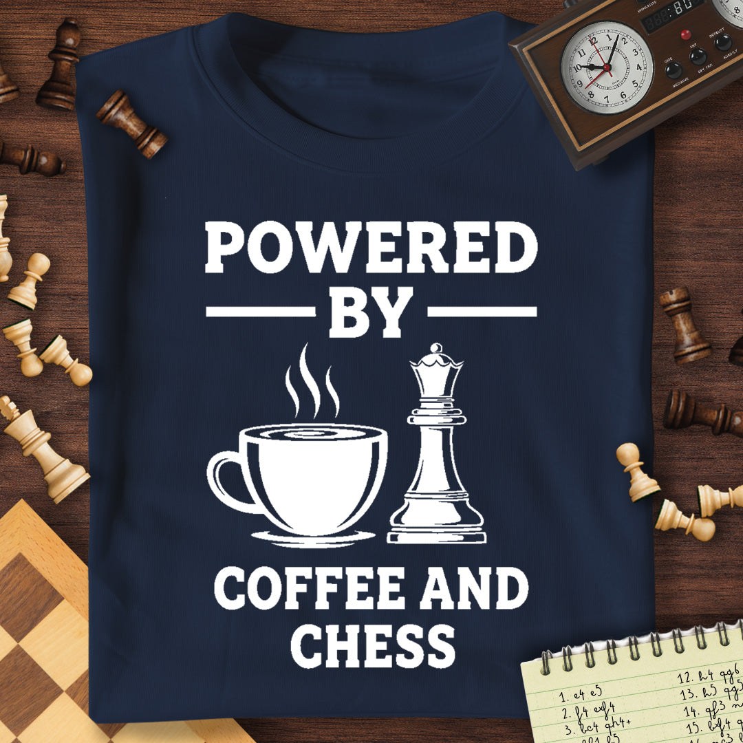 Powered By Coffee & Chess T-Shirt